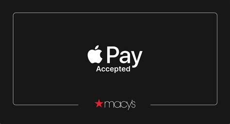 does macy's take apple pay.